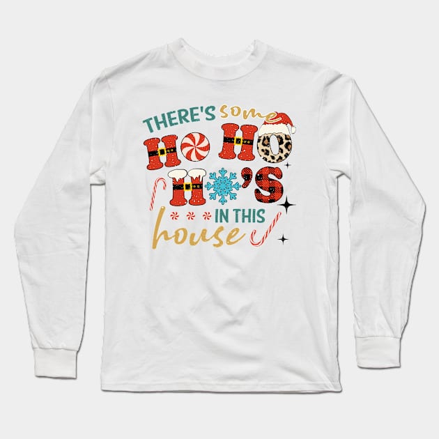 Funny Christmas Quote Long Sleeve T-Shirt by Happii Pink